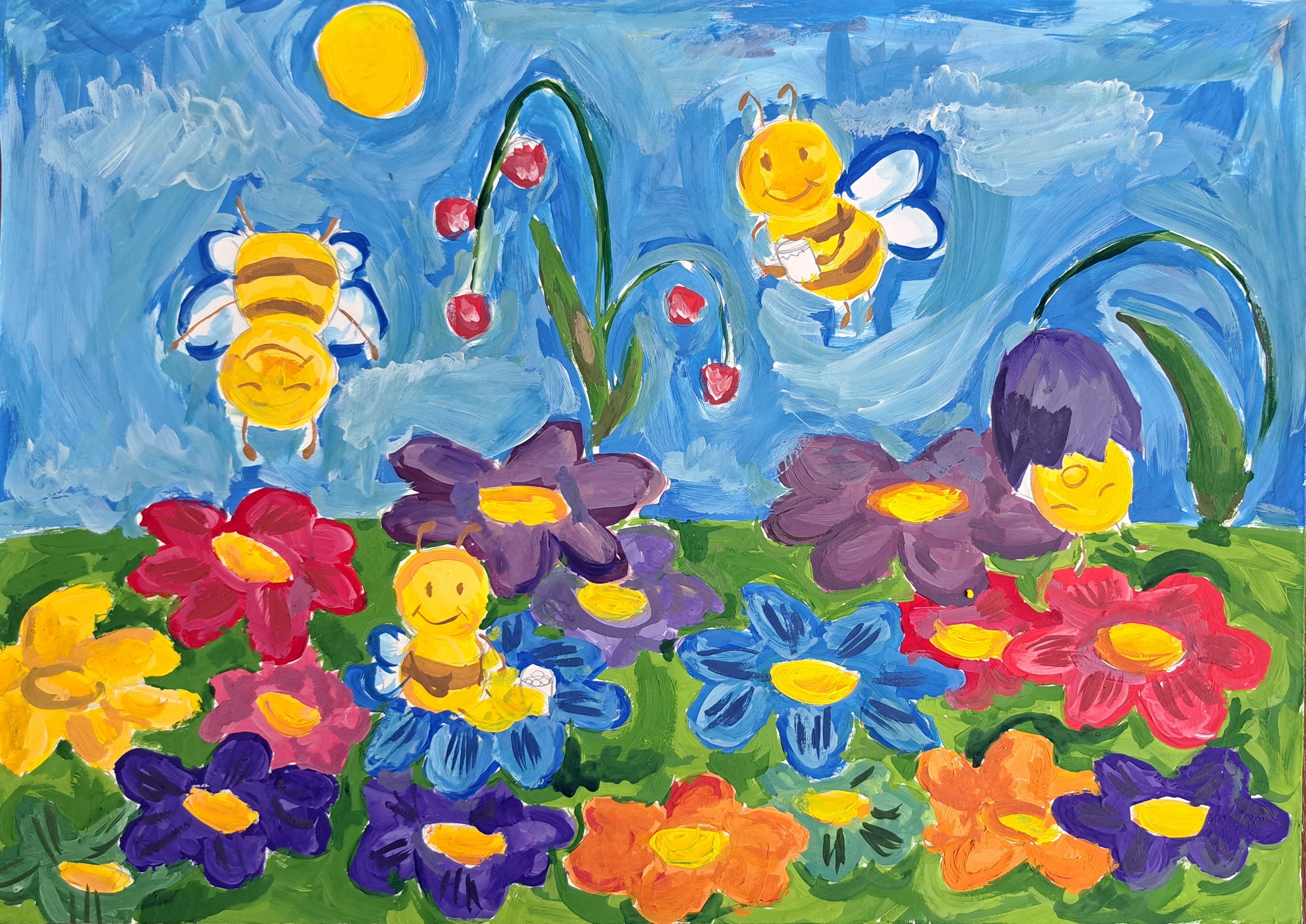 Монойло Ксения, 12 лет, ДХШ 2, Томск, преп. Бесчастнова Е.А. 